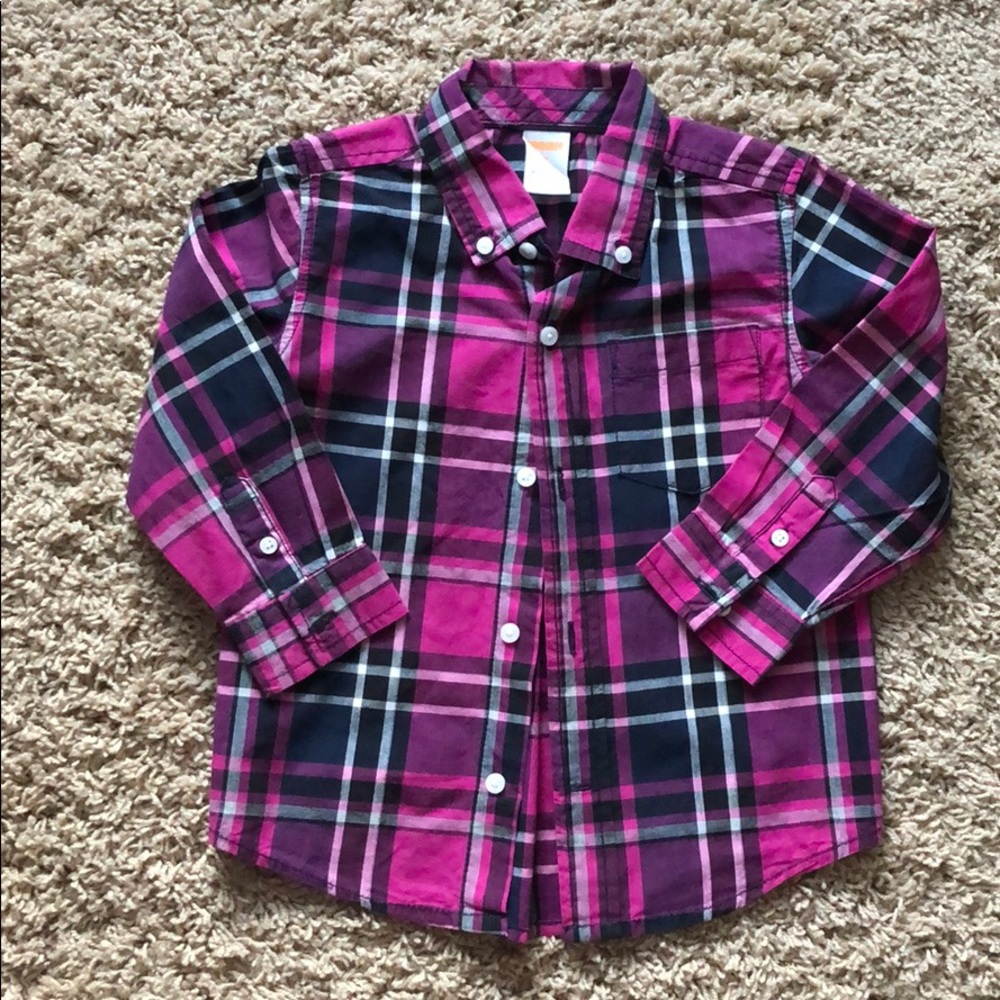 Gymboree long sleeve button down shirt